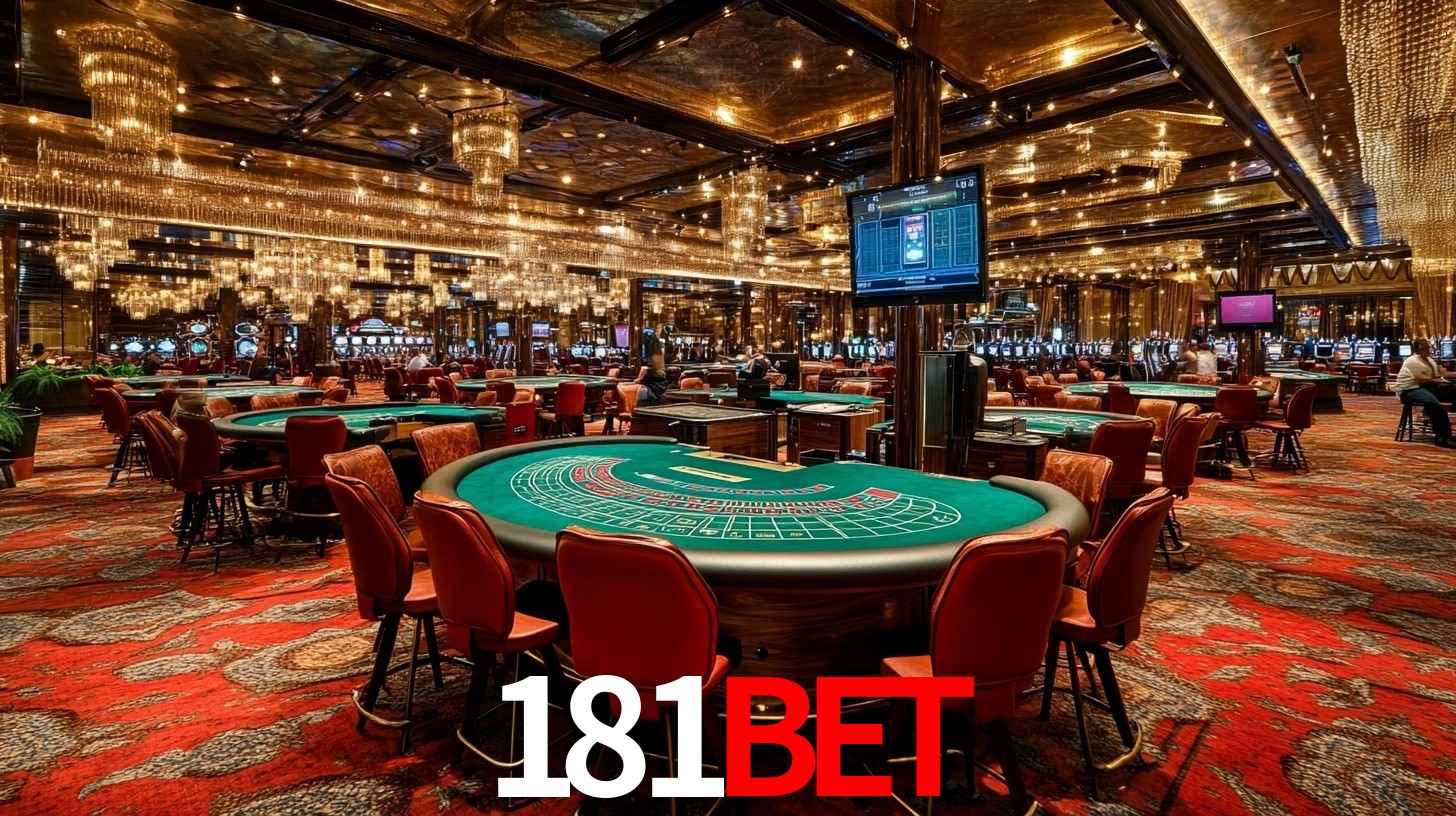 Sinta a adrenalina dos jogos de cassino com 181BET